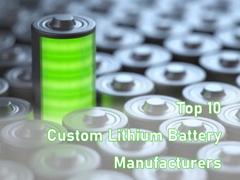 custom lithium battery manufacturers
