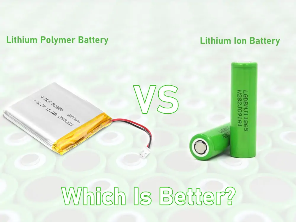 lithium polymer battery vs lithium ion