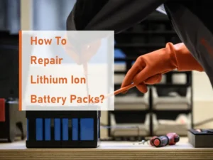 how to repair lithium ion battery packs