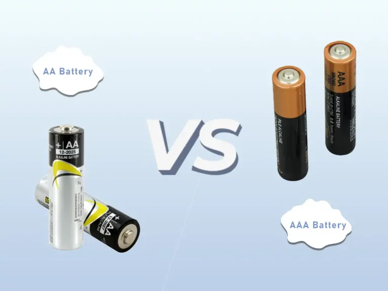 aa vs aaa battery what is the difference