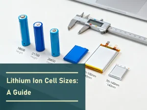 lithium ion cell sizes guide