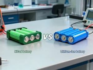 nicad battery vs lithium ion battery