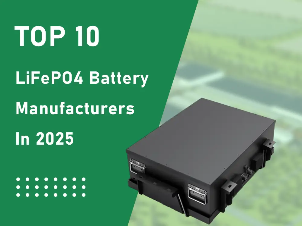 top 10 lifepo4 battery manufacturers