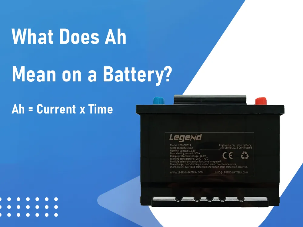 what does ah mean on a battery