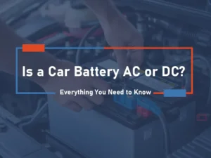 is a car battery ac or dc